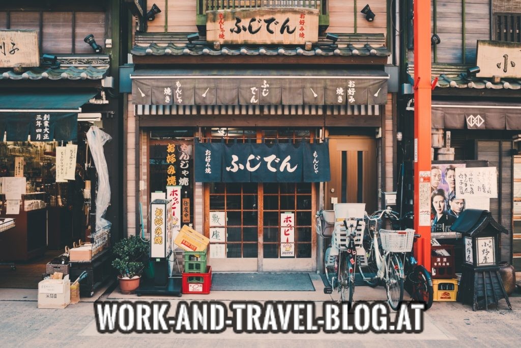 travel and work japan