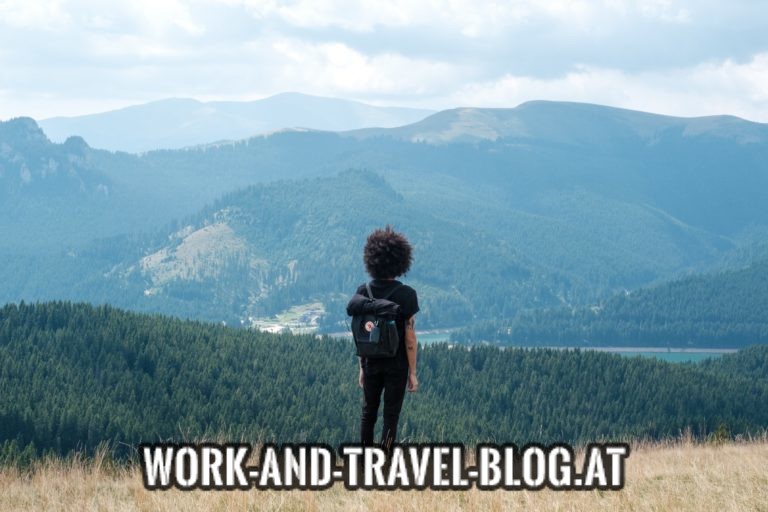 work and travel nur hinflug